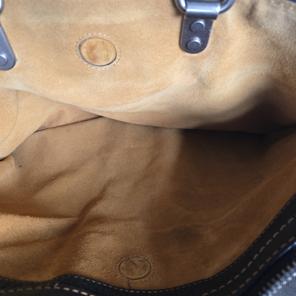 Coach 1941 Rogue Brief  Glovetanned Pebbled Leather Black style 11104 - Picture 5 of 12